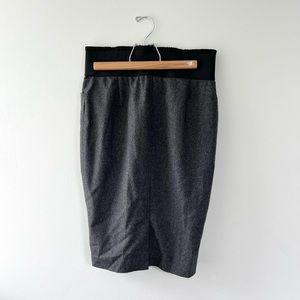 Dolce and Gabanna Wool Pencil Skirt